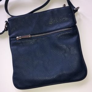 Charming Charlie Blue Crossbody Handbag